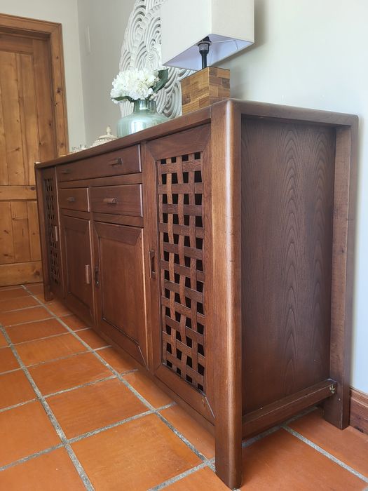aparador, consola,  armario, louceiro, vintage, talha, rustico