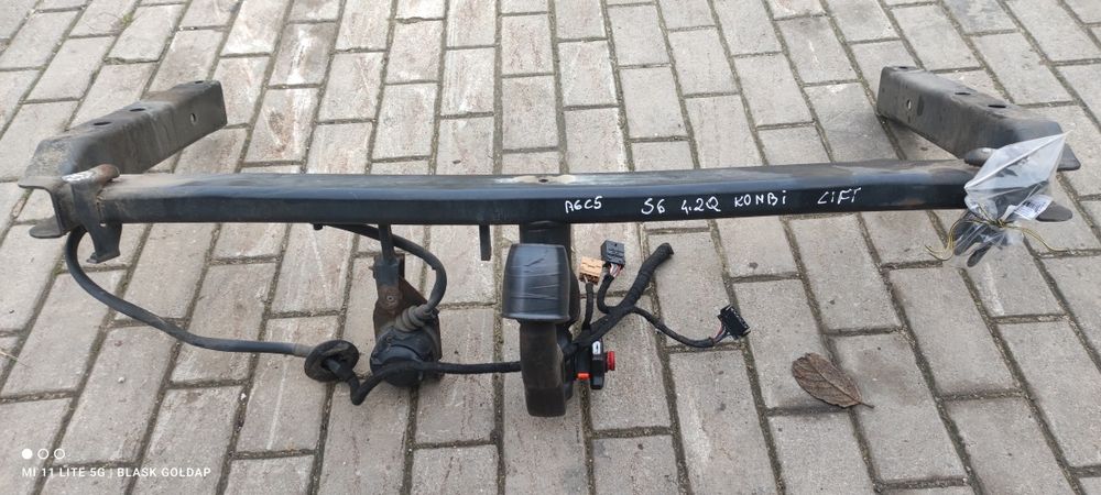 Hak Odpinany z Kluczykiem WESTFALIA Audi S6 A6 C5 Quattro Kombi Lift