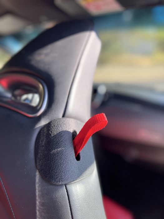 Kit puxadores da Banco Abarth - Seat Tilt Abarth