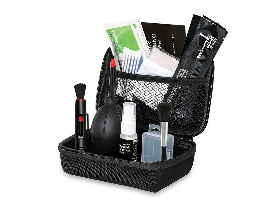 Kit de limpeza para câmeras digitais e sensores