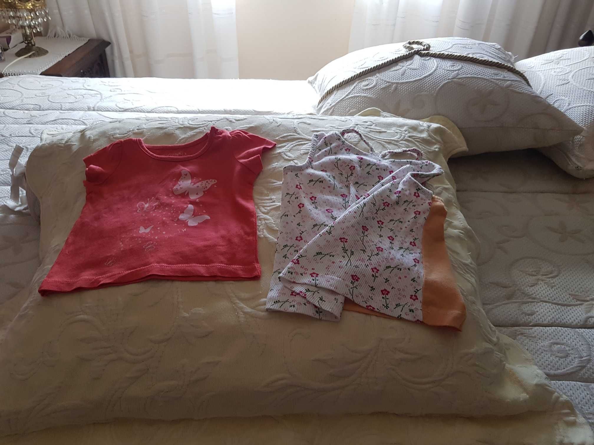 Roupinhas para bebé menina , 3 meses, Alguma nunca usada.