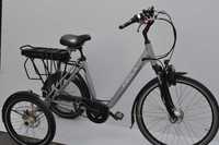 Trójkołowy rower elektryczny * trójkołowiec ze wspomaganiem * Keola