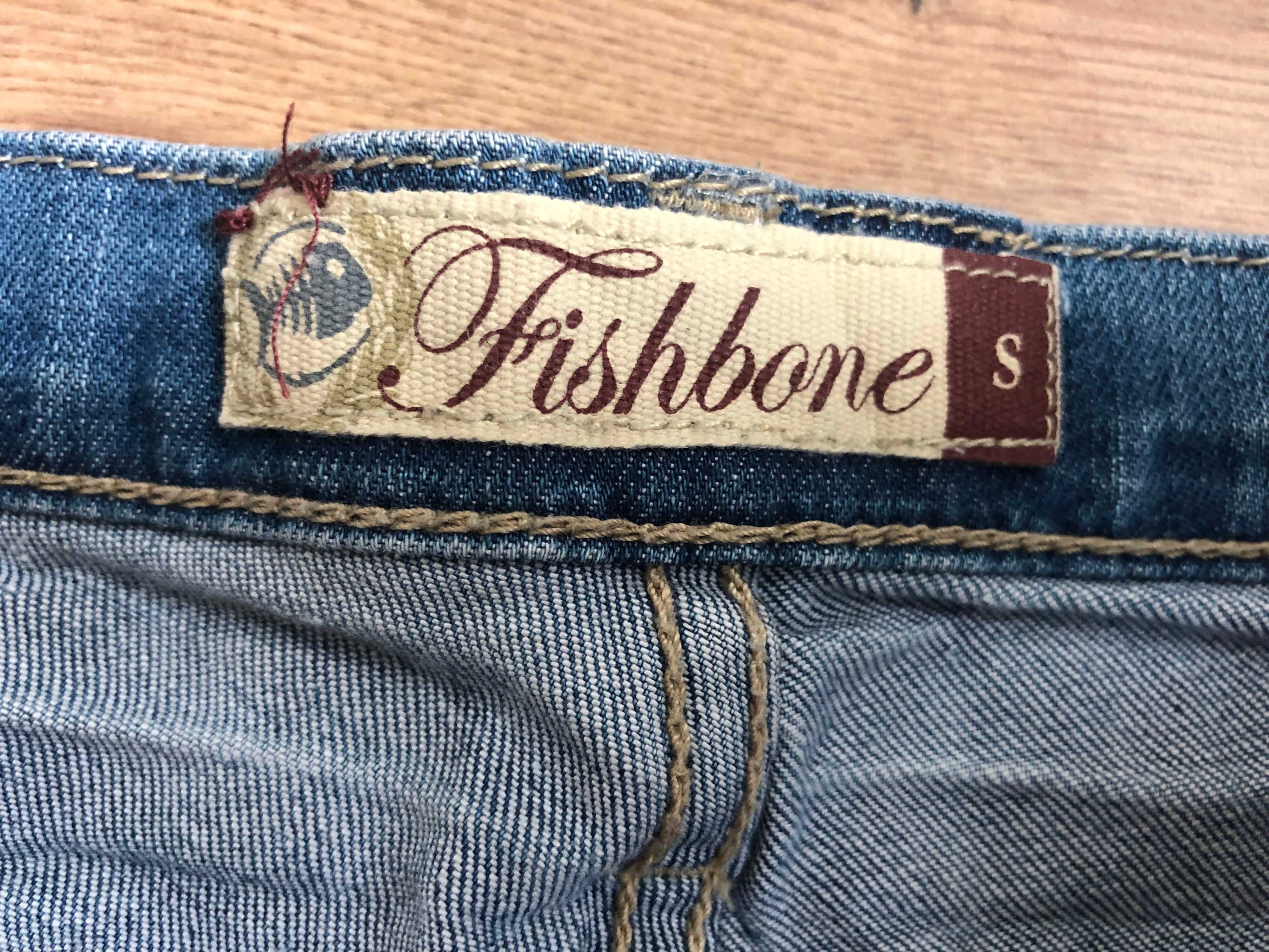 Krótkie spodenki jeansowe Fishbone rozmiar S