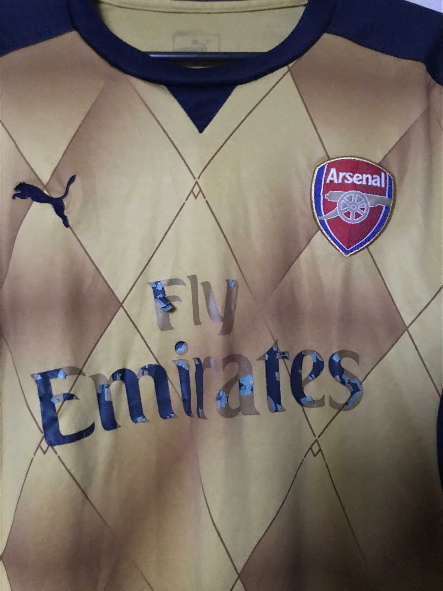 ARSENAL LONDYN F.C. 2015 - 2016 - długi rękaw - M - Puma - UNIKAT