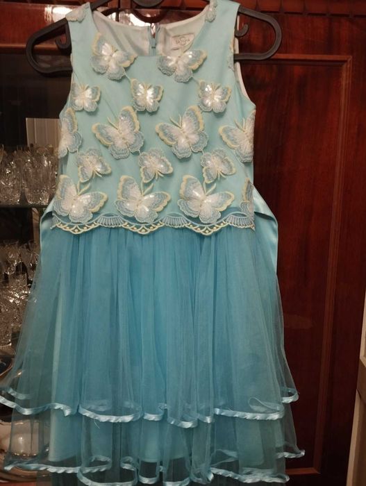 Сукня ріст 140 з метеликами   3D