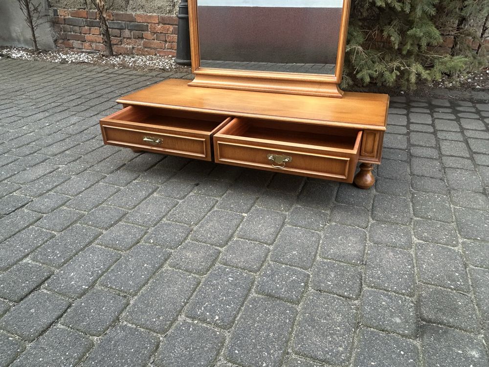 Stylowa Konsola Lustro Stojące Toaletka Komoda Lustro Na Stojaku
