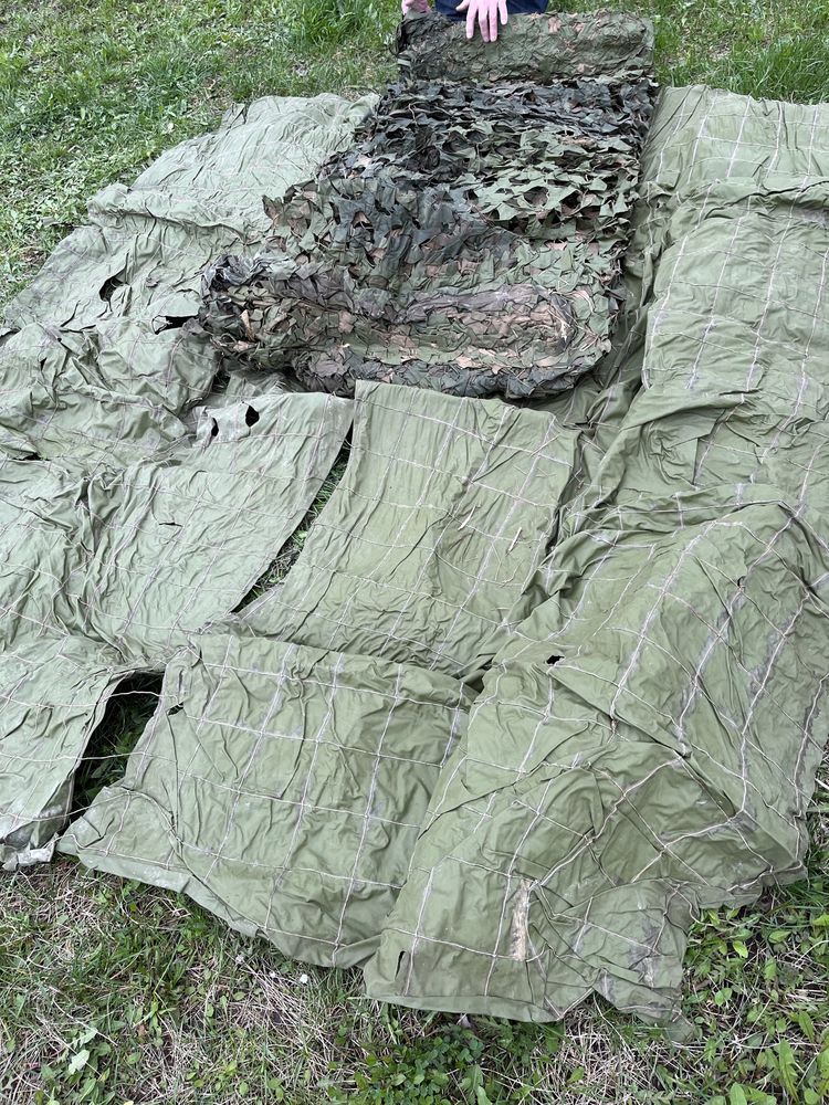 Маскувальна сітка 9х12 військова (Чехія)