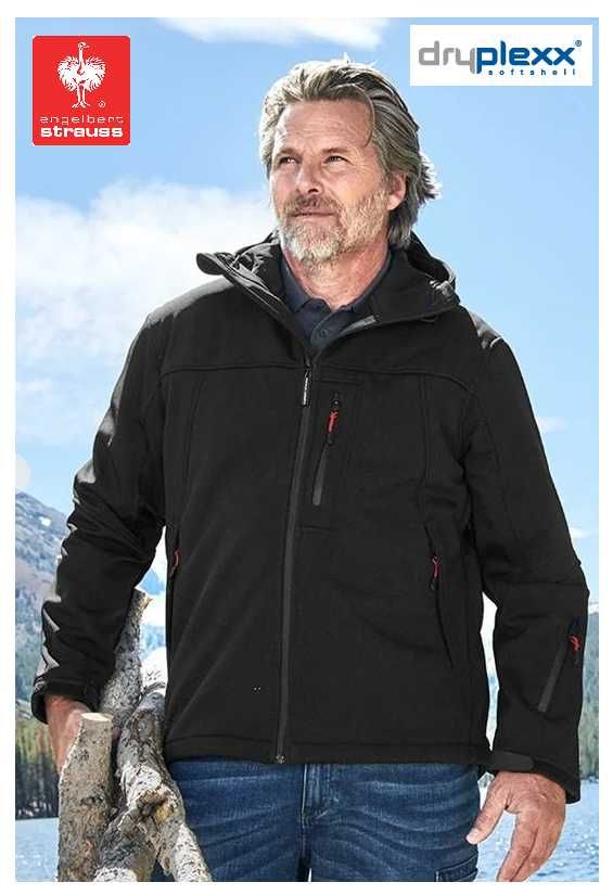 Engelbert Strauss ASPEN DryPlexx Softshell Kurtka Robocza Męska 3XL