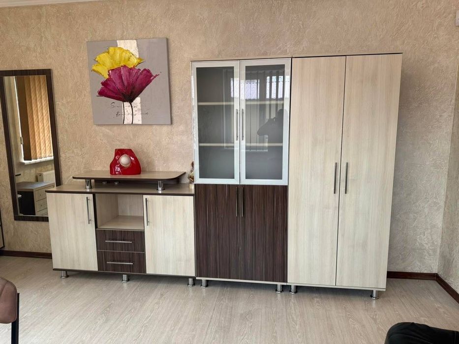 Кухня 5,5 м, кухонні столи та офісні меблі (стіл, диван, шафа)