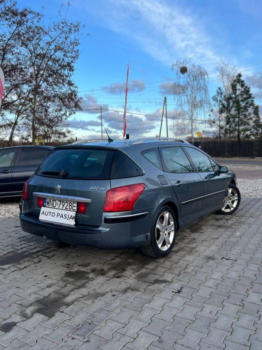 Peugeot 407SW 2.0 LPG*Panorama*Oszczedny*Rodzinne*Klima*Zamiana