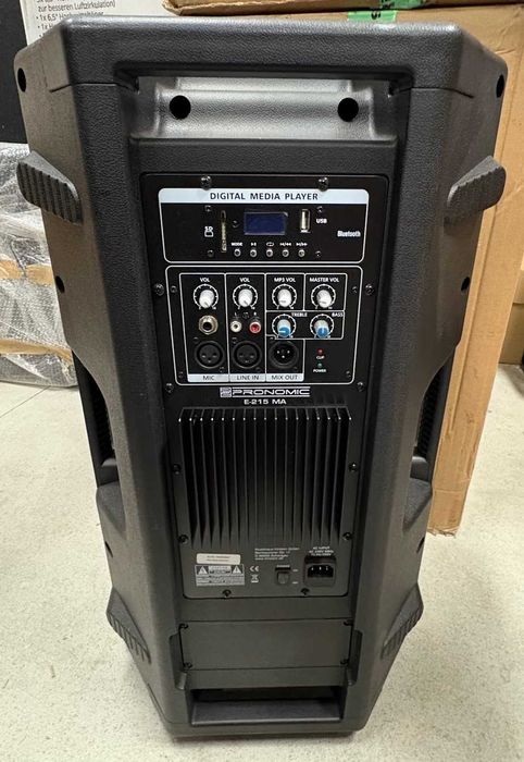 Kolumna Głośnik Pronomic E-215 MA 15" z Bluetooth 120W (RMS)