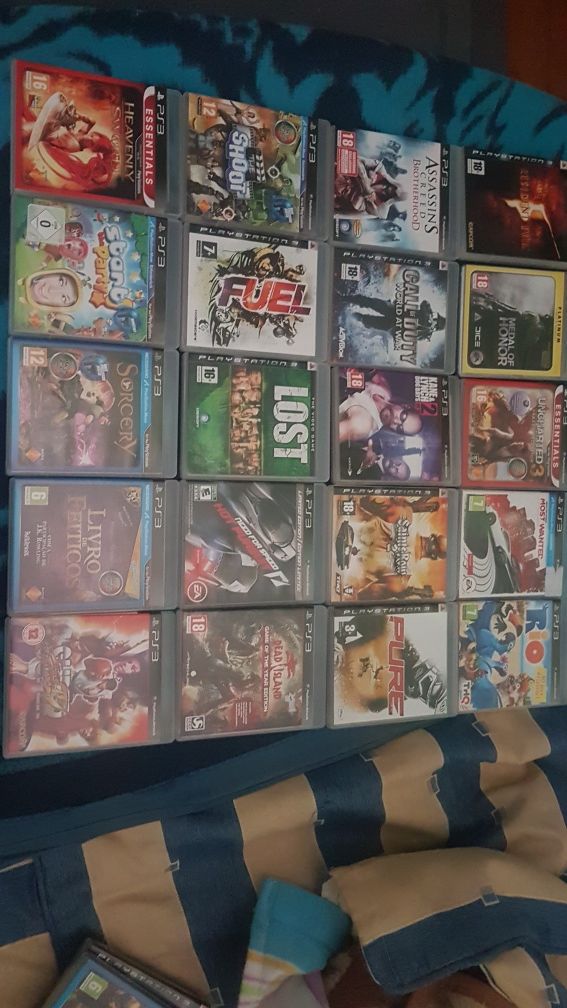 ps3 varios jogos usados em bom estado