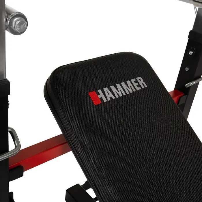 składana Ławka treningowa ze stojakami HAMMER FORCE 4.0