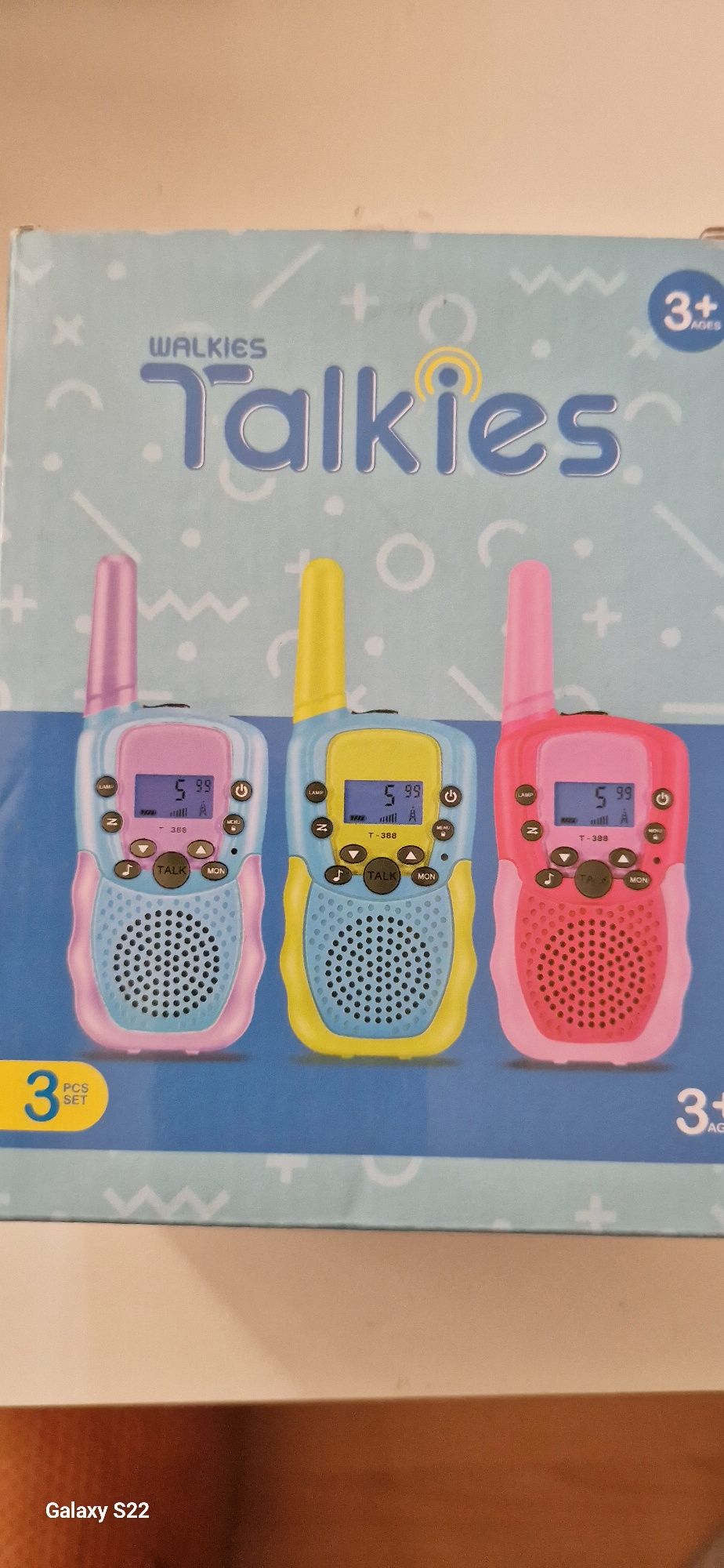 Walkie takie 3 szt nowe