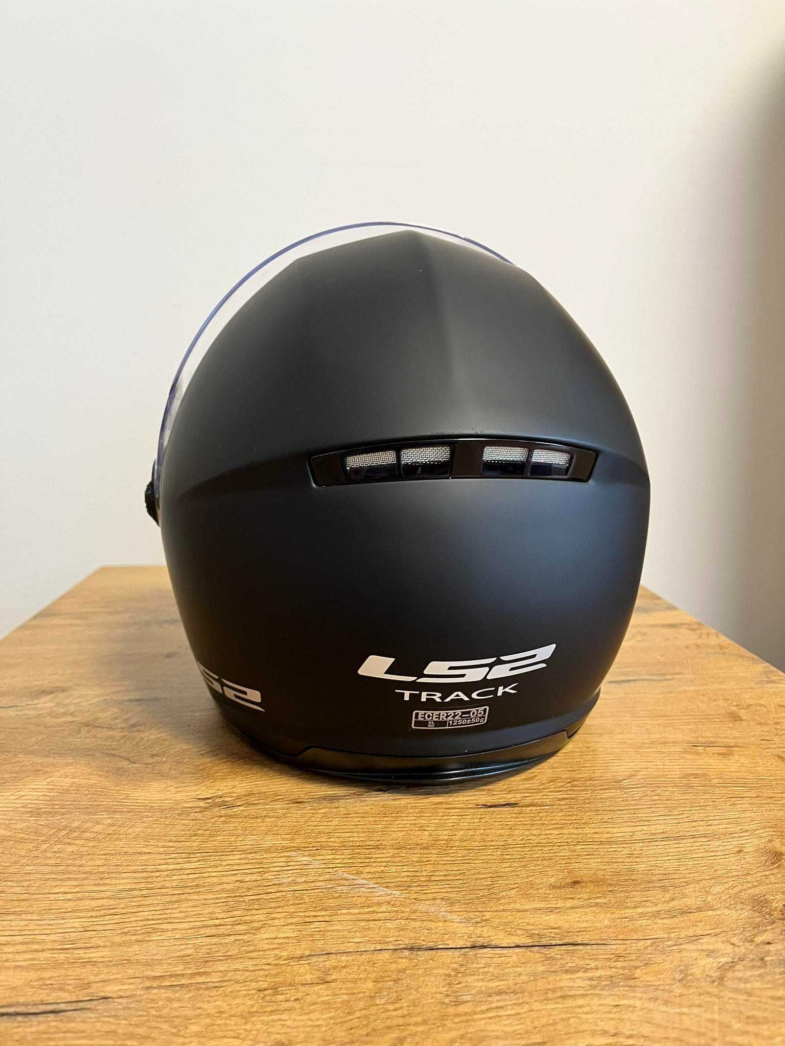 Kask Otwarty LS2 OF569.2 Track Solid Black