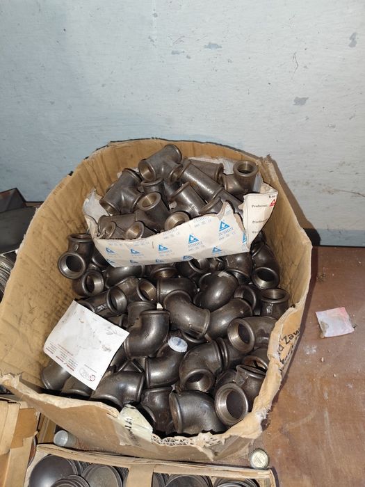 Kształtki hydrauliczne nie ocynkowane żeliwo