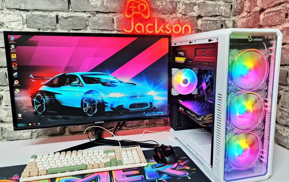 Мощный Игровой i3 8100 Gtx1060 Cs2 GtaV WoT Dota2