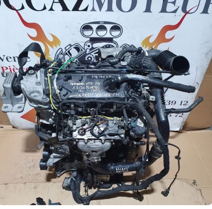 Motor Mercedes Vito 114 1.7 CDI 622851 Diesel (136 cv / 150 ch)