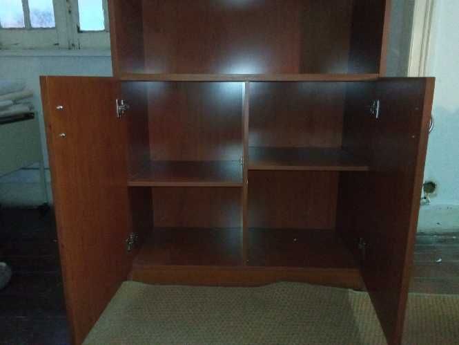 Móveis de escritório cor cerejeira