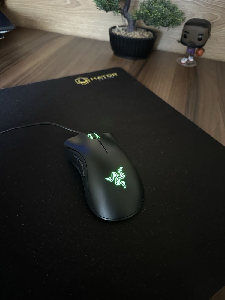 Ігрова дротова мишка Razer Deathadder Essential black