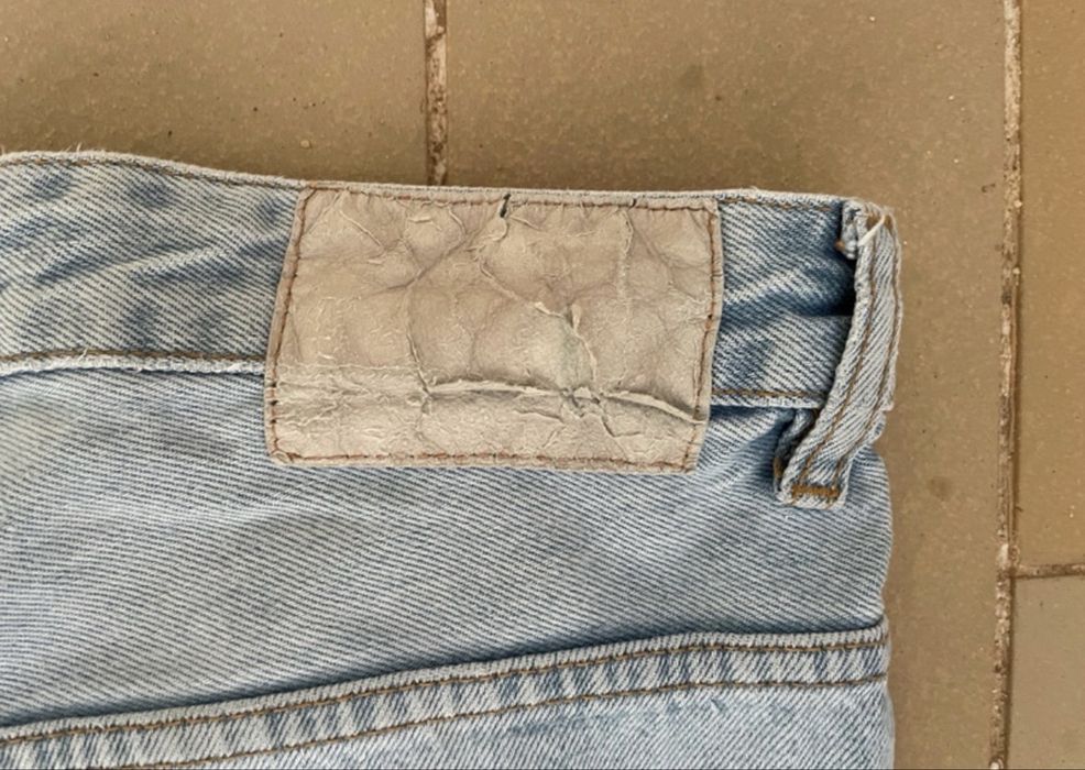 Calcoes azuis claros baggy