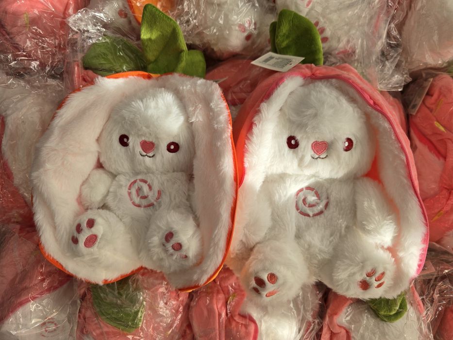 Музична іграшка-нічник Дихаючий Зайчик з мелодіями та світло