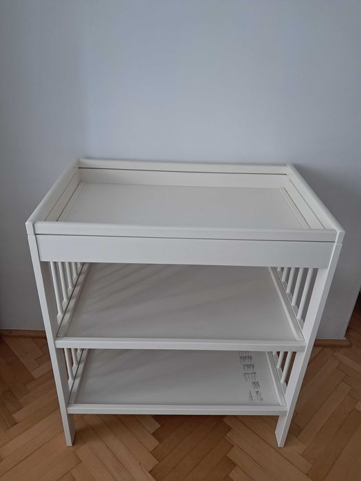 Przewijak IKEA GULLIVER — biały, solidny