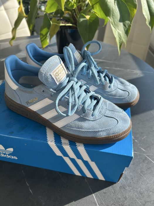 Trampki  Addidas niebieski zqmsz