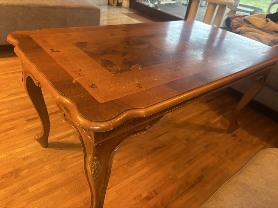 Stolik kawowy drewno