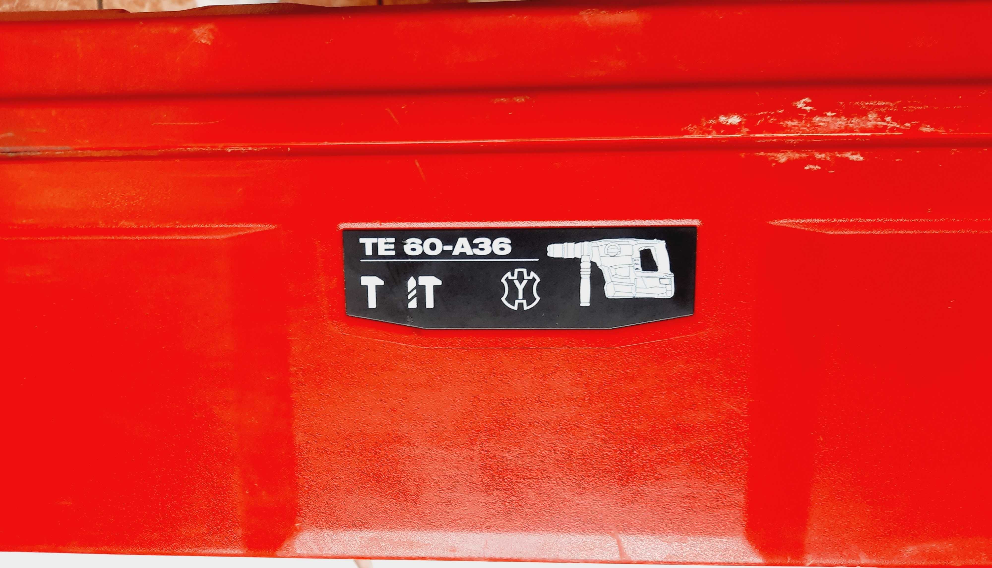 Walizka kufer młotowiertarka akumulatorowa Hilti TE60-A36