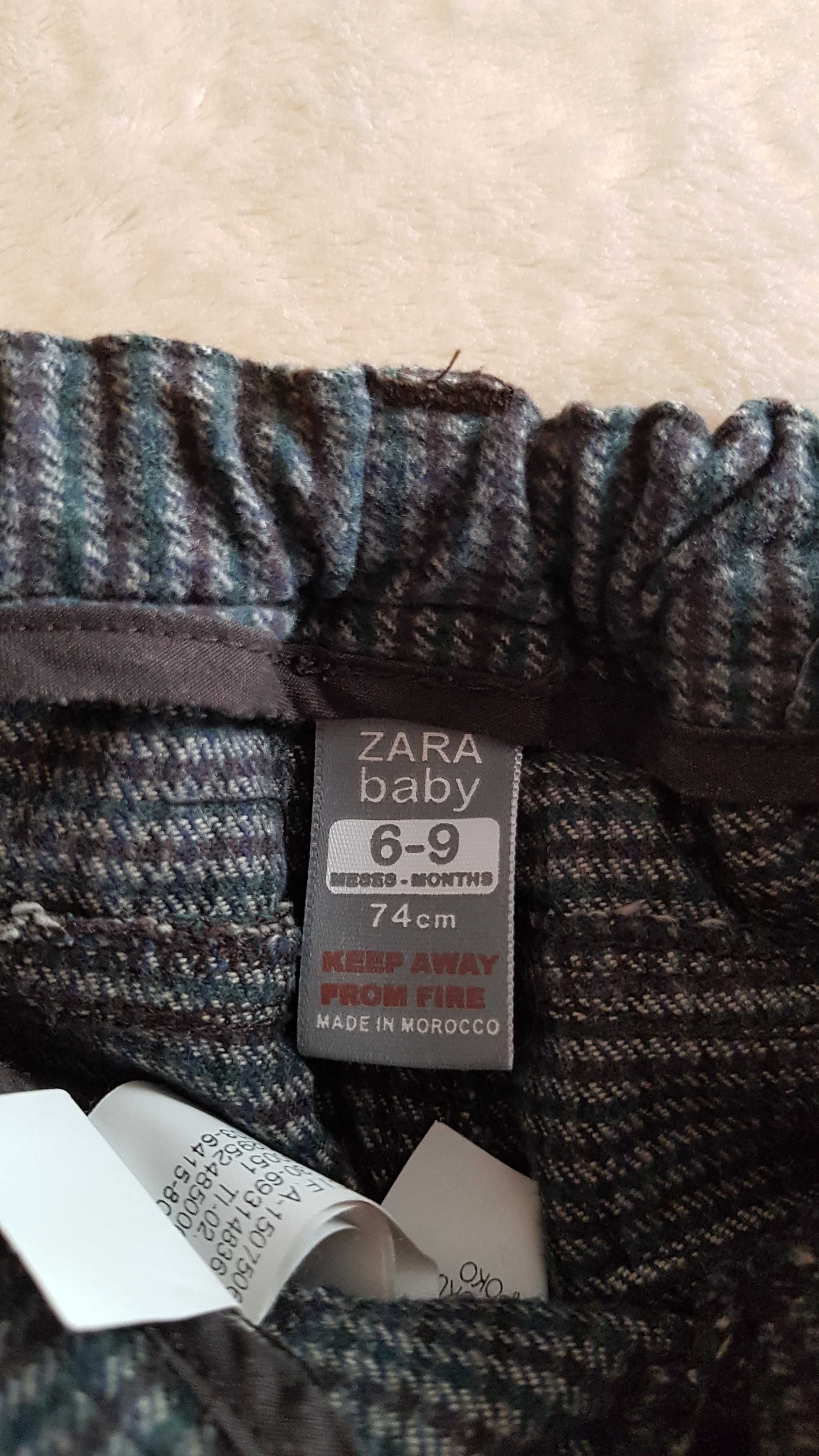 Spodnie Zara Baby rozmiar 74 cm