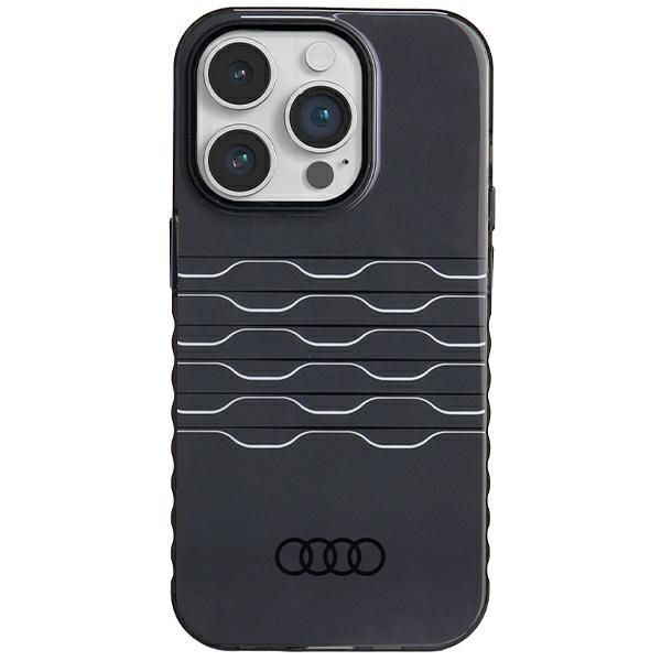 Etui Audi IML MagSafe do iPhone 14 Pro 6.1", Czarny