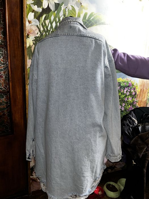 Джинсовое пальто  L