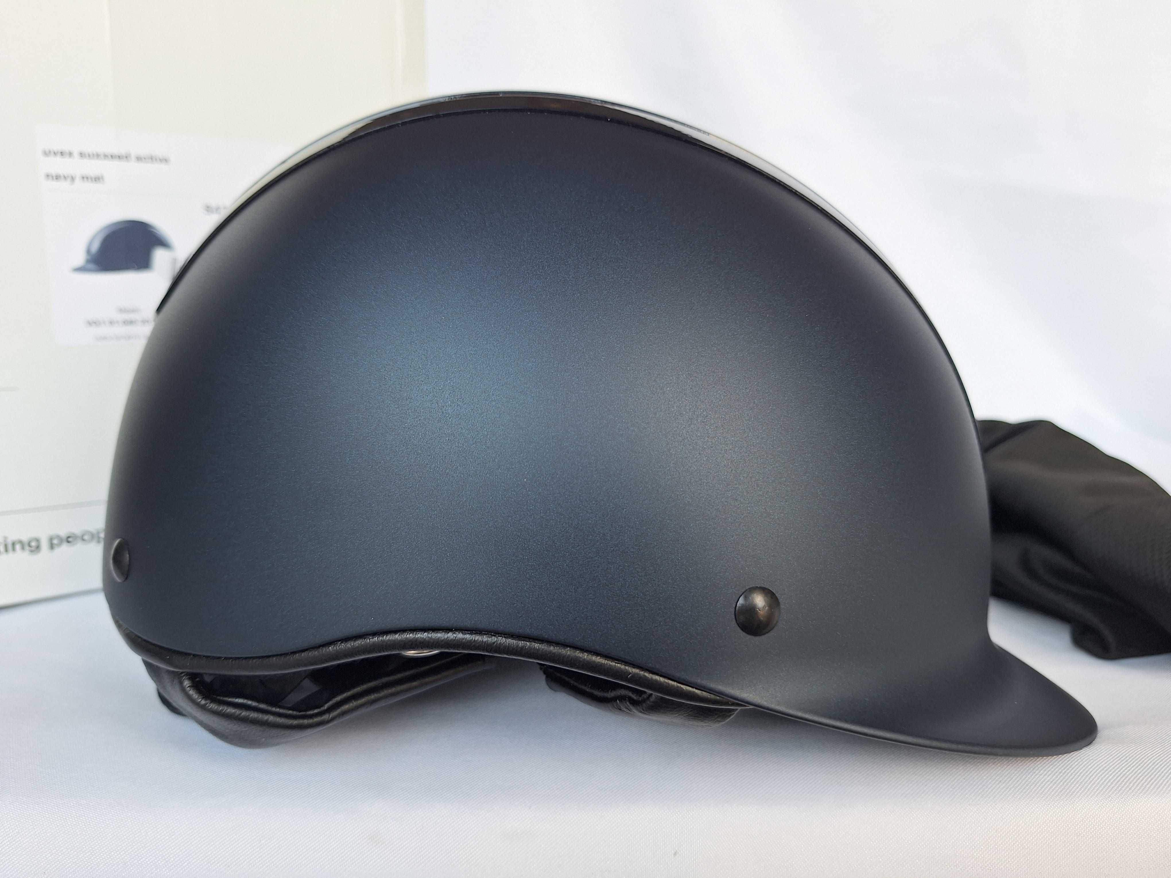 Kask jeździecki toczek Uvex Suxxeed Active Navy Mat XS/S 54-55cm