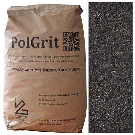 Korund, ścierniwo do piaskowania PolGrit 0,2-1,4mm lub 0,7-2,8mm 25KG