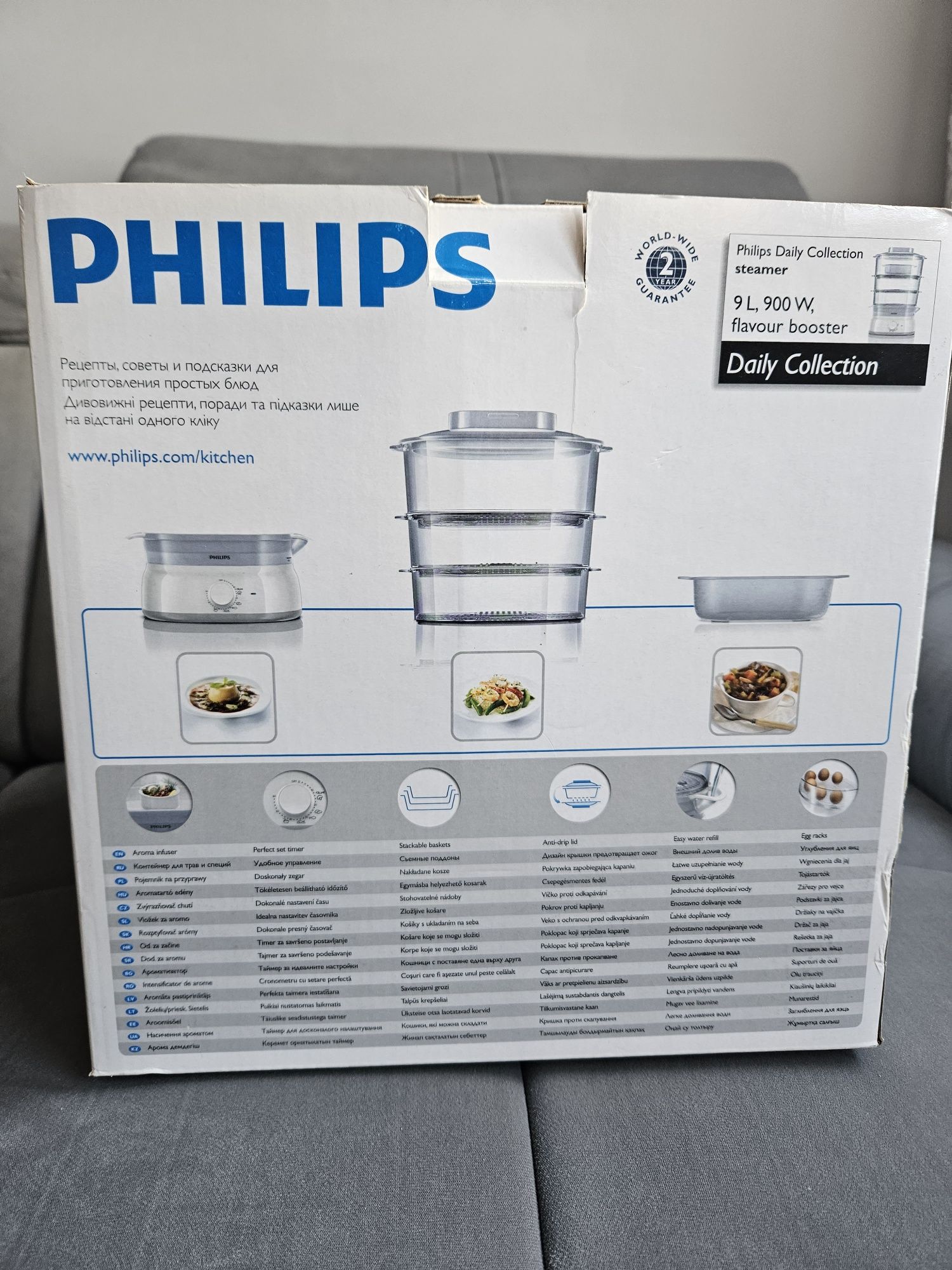 Parowar Philips HD9125