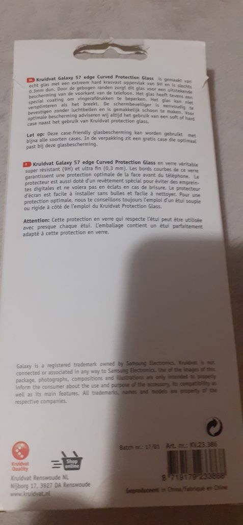 Etui i szkło ochronne Samsung Galaxy S7 edge