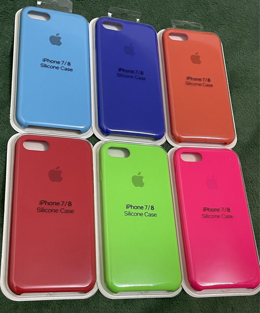 Чехол бампер силикон silicon iPhone 6 7 7 plus 8 8 plus X Xs Xr Xs