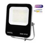 Projetor Led Matel SAMSUNG LED IP65 50W Luz Branco Frio