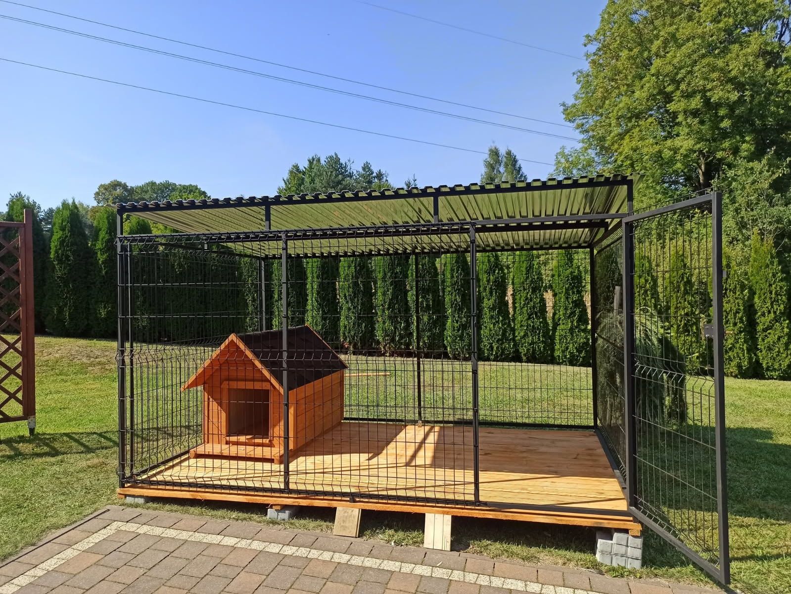 Kojec dla psa 3x2m. Panel3d szybka realizacja!!!