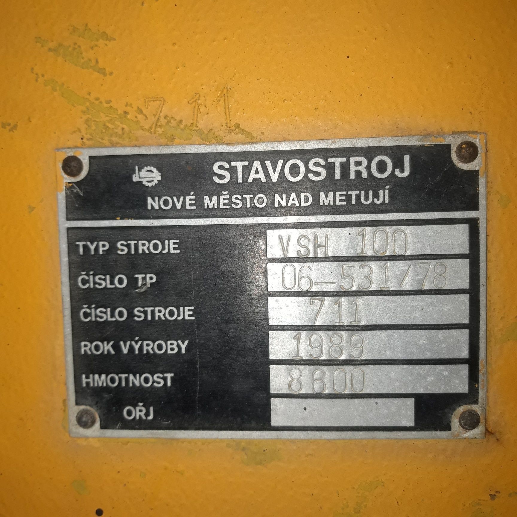 Коток дорожній Stavostroj vsh 100