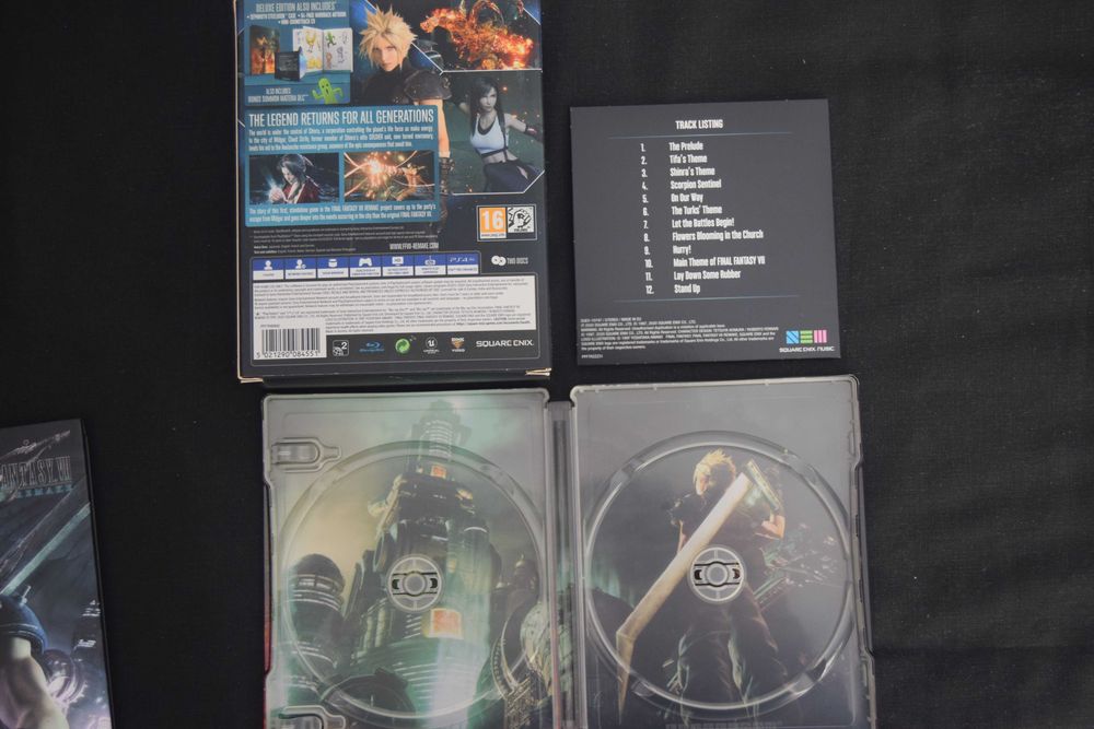 Final Fantasy VII Deluxe Edition PS4 Extras