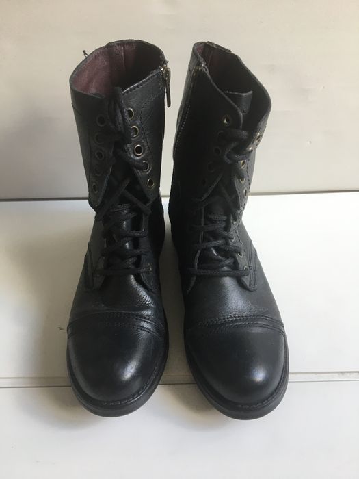 Шкіряні черевики Steve Madden р.39 ботинки кожаные