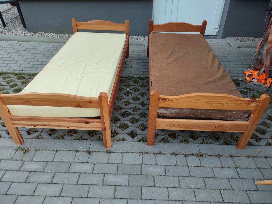 Sz-n dostawa gratis ŁÓŻKO łóżka drewniane sosnowego opcja materac 50zl