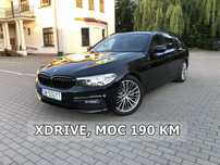 BMW Seria 5 G31 520D 190KM xDrive Sport Line Full LED RADAR Harman/Kardon PANORAMA