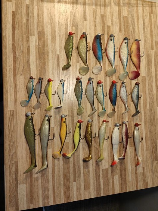 Zestaw gum Dragon pod szczupaka sandacza