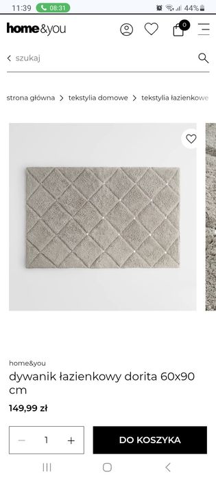Dywanik home&you  90x60