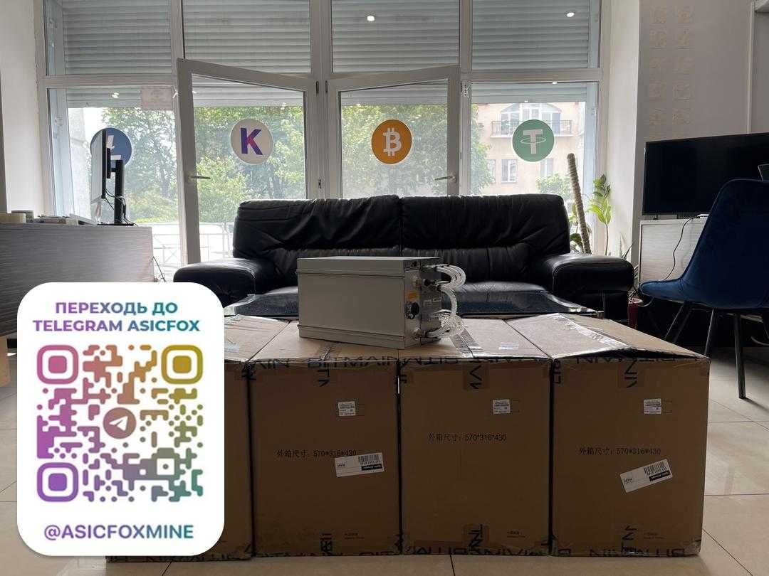 Асік Antminer S21+ Hydro 395T asic Bitmain гидро водяний наявність