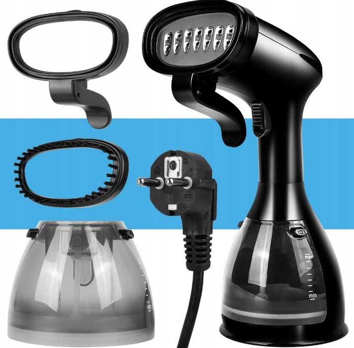 ŻELAZKO PAROWE Parownica Do Ubrań Streamer Parowy Akcesoria - OKAZJA