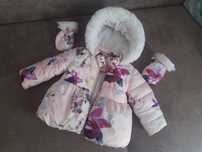 Kurtka zimowa Next Ted Baker kwiaty 86